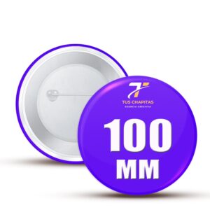 CHAPITA ALFILER 100 MM