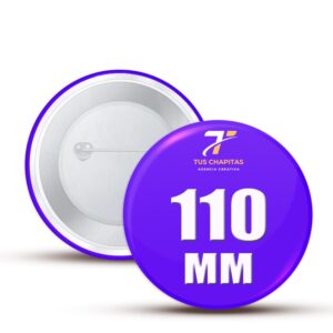 CHAPITA ALFILER 110 MM