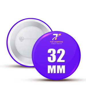 CHAPITA ALFILER 32 MM
